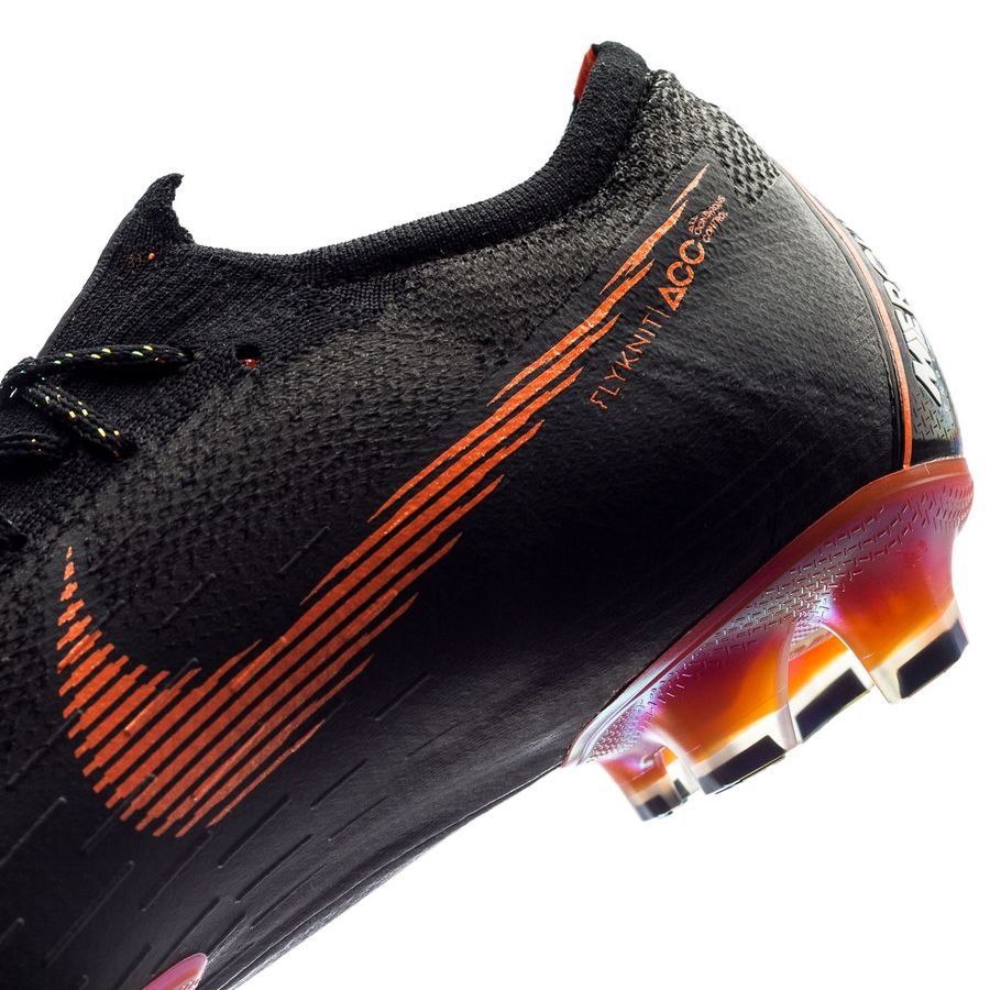 Mercurial Vapor 12 Elite FG 2017 Black Total Orange