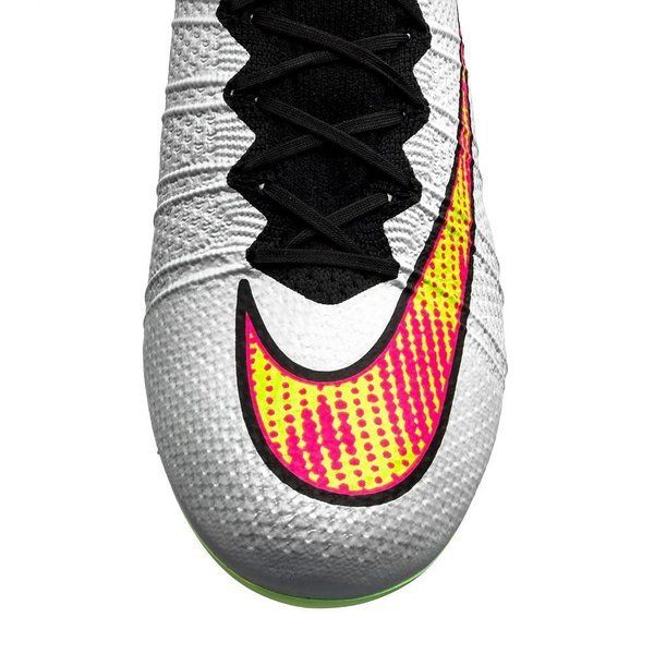 Mercurial Superfly 4 IV FG 2014 White & Green & Black