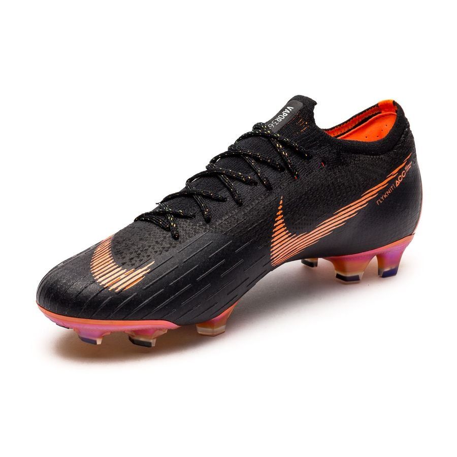 Mercurial Vapor 12 Elite FG 2017 Black Total Orange