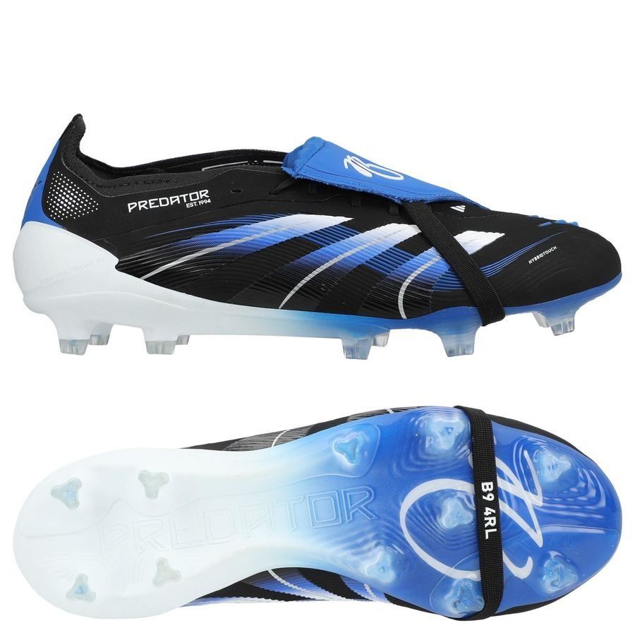 predator elite fg tongue jude bellingham core black blue