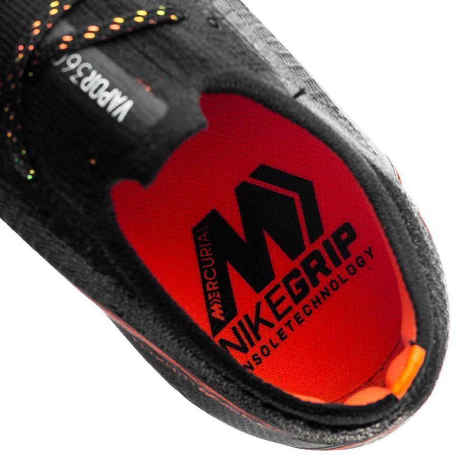 Mercurial Vapor 12 Elite FG 2017 Black Total Orange