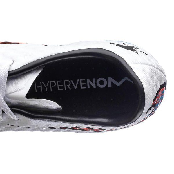 Hypervenom Phantom FG White Blue Lagoon