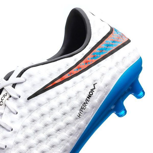 Hypervenom Phantom FG White Blue Lagoon