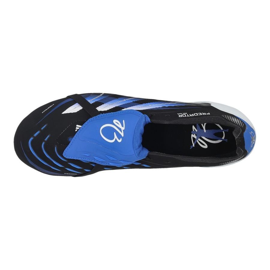 predator elite fg tongue jude bellingham core black blue