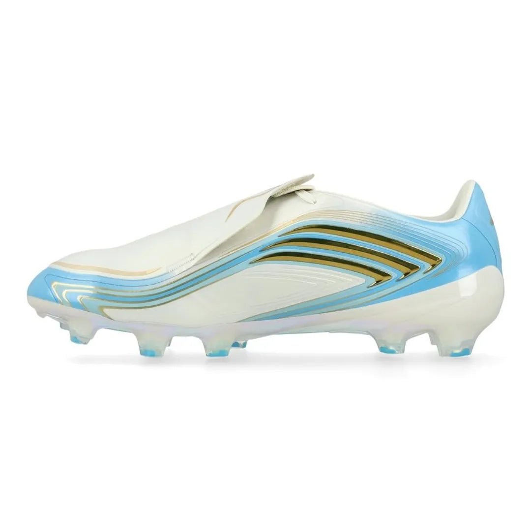 F50 Messi Elite FG The Last Tango - Ivory/Semi Blue Burst/Icey Blue