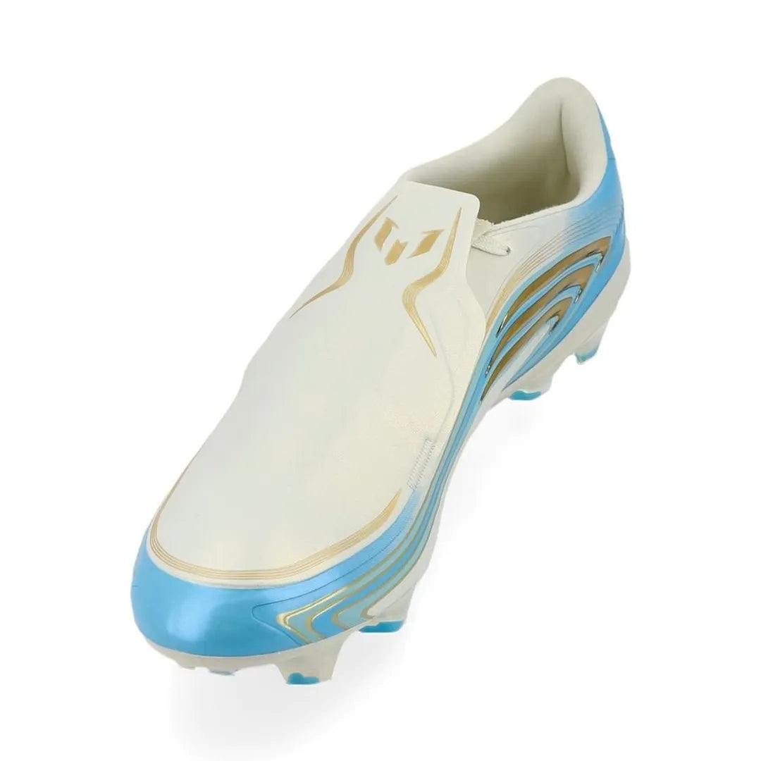 F50 Messi Elite FG The Last Tango - Ivory/Semi Blue Burst/Icey Blue