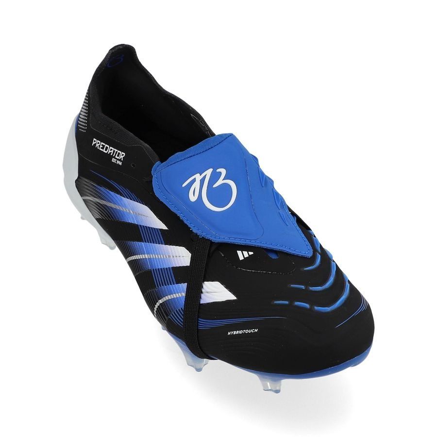 predator elite fg tongue jude bellingham core black blue