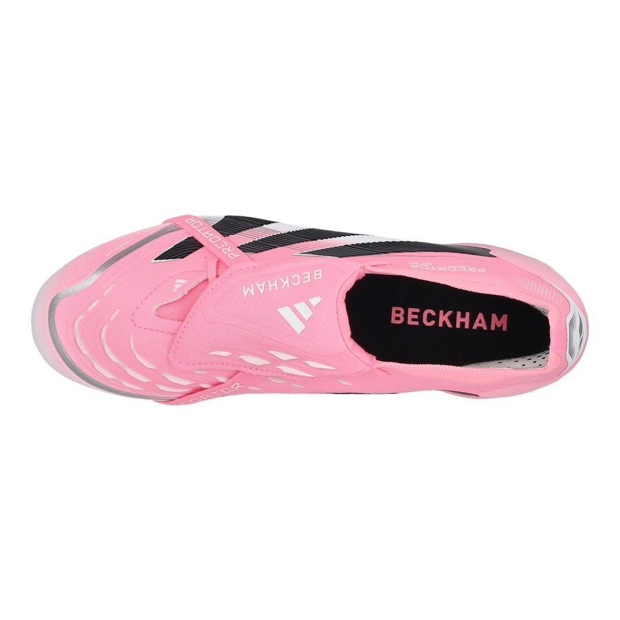 predator elite fg tongue DAVID BECKHAM BEAM PINK