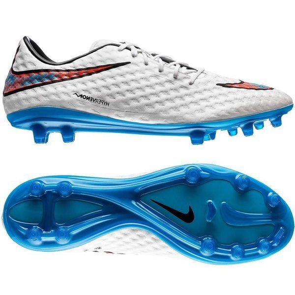 Hypervenom Phantom FG White Blue Lagoon