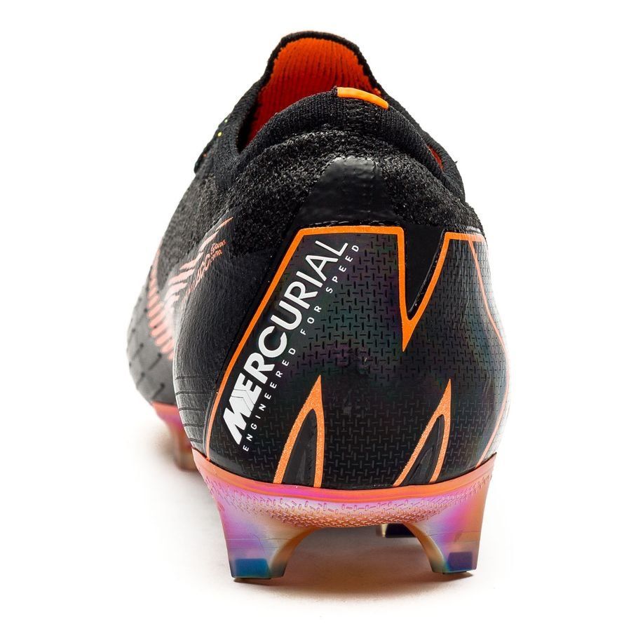 Mercurial Vapor 12 Elite FG 2017 Black Total Orange