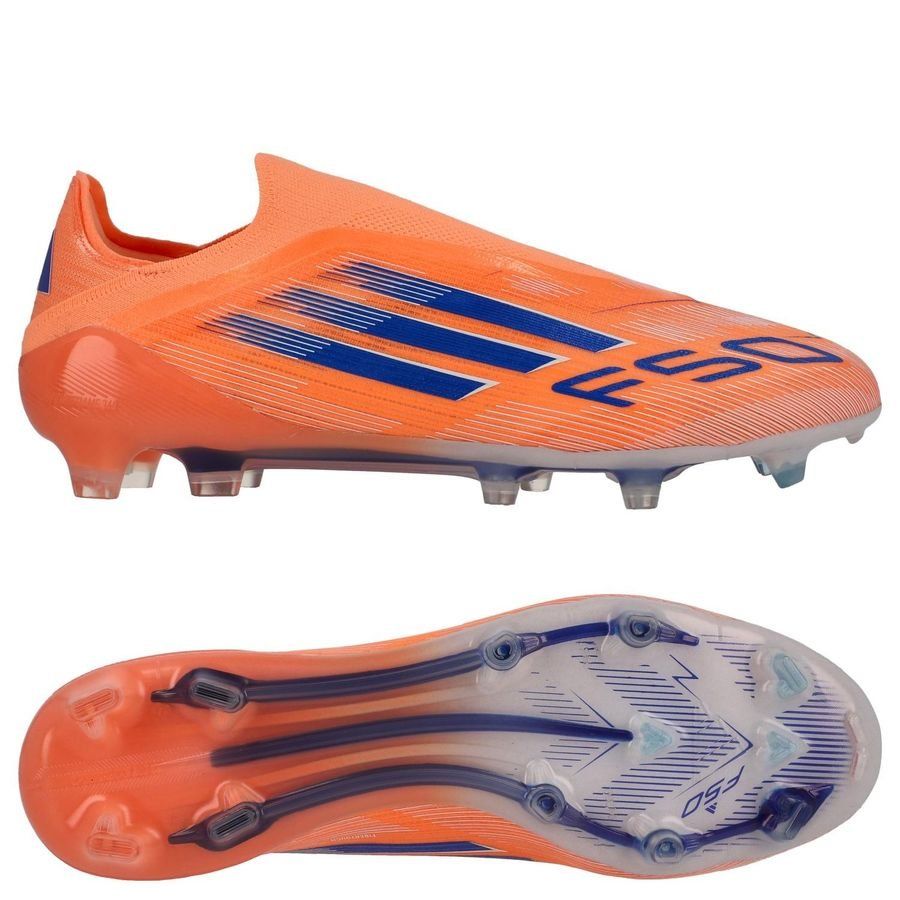 f50 25 elite fg laceless coral blaze