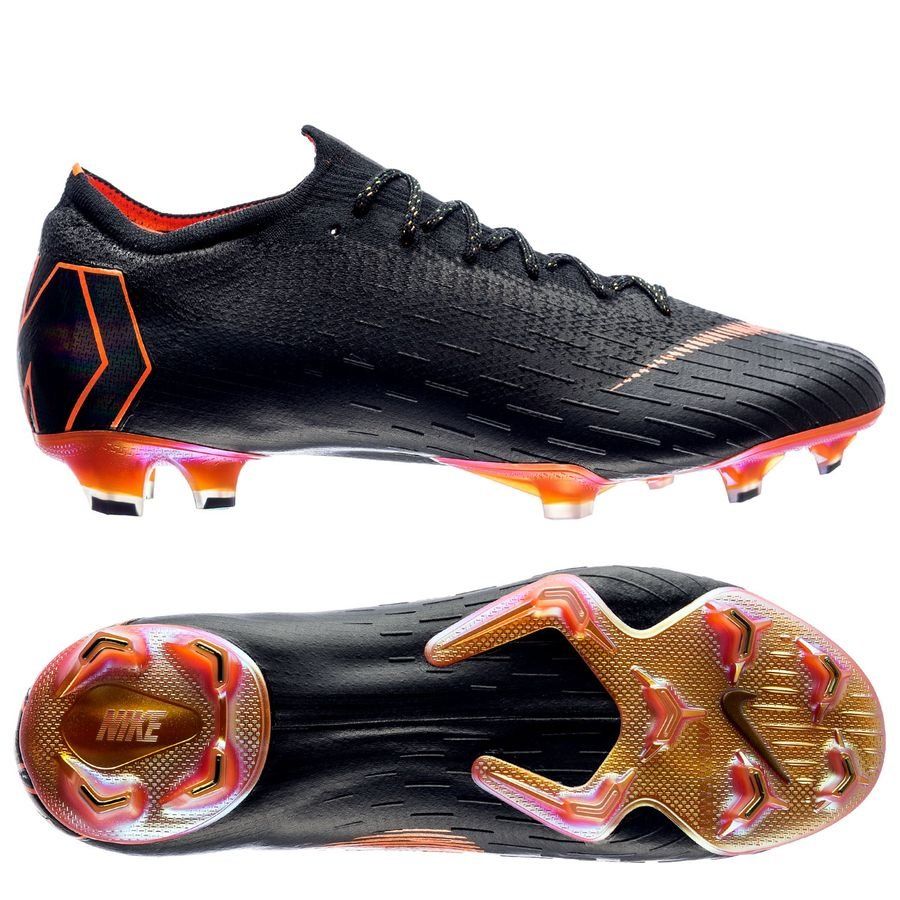 Mercurial Vapor 12 Elite FG 2017 Black Total Orange