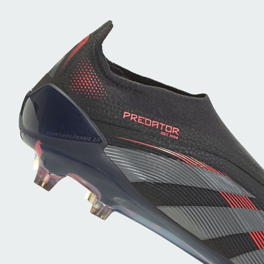 Predator Elite Laceless FG Stealth Victory