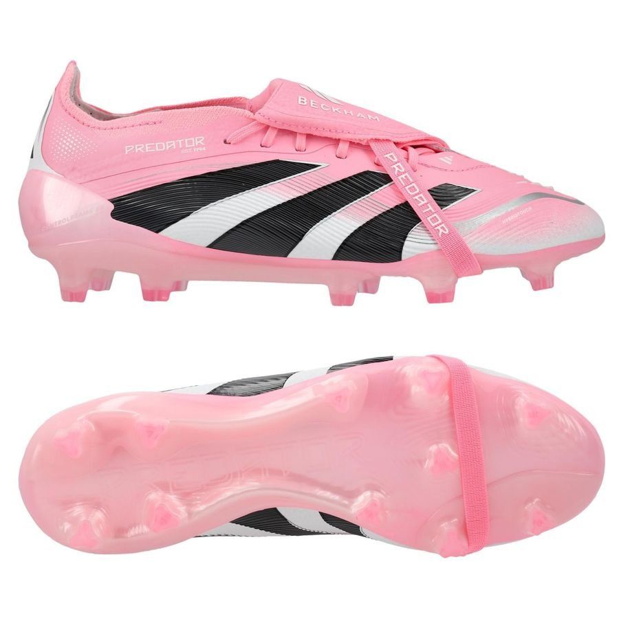 predator elite fg tongue DAVID BECKHAM BEAM PINK